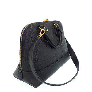 Louis Vuitton Black Empreinte Bag Alma Neo Monogram